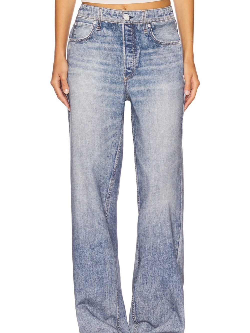 Rag & Bone Miramar Terry Wide Leg Scarlet sz S